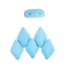 Matubo GemDuo Beads 8x5mm Bondeli - Matt blue raspberry